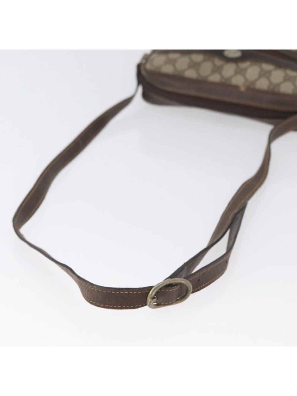 Authentic GUCCI GG Supreme Web Sherry Line Shoulder Bag PVC Beige Gold 010 378 - Picture 14 of 16